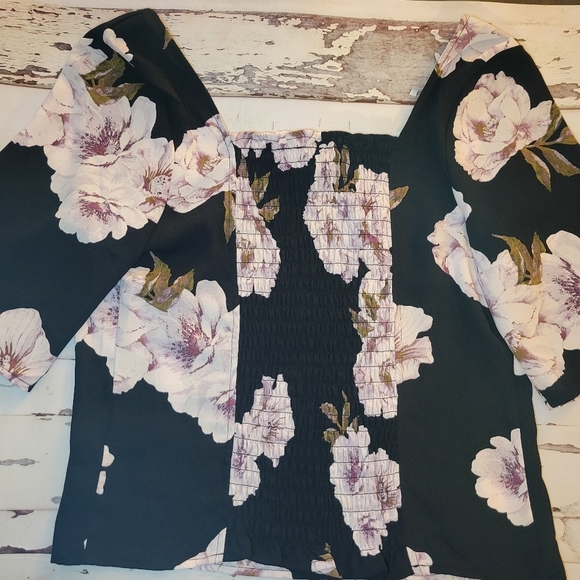 Free Press Floral Blouse - Picture 5 of 10